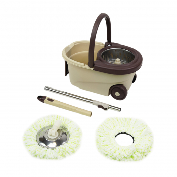 Швабра с ведром на колесах Spin Mop MZ - премиум класс-4