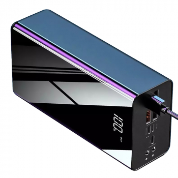 Внешний аккумулятор Power Bank Smart с дисплеем 50000mAh (USB, Micro USB, Lighting, Type C)-2