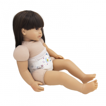 Мягконабивная кукла Реборн девочка Венера, 60 см-6