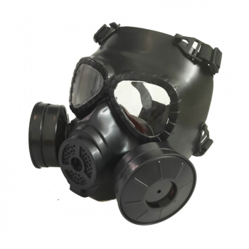 Игровая тактическая маска M04 CS с двойным вентилятором черный-2