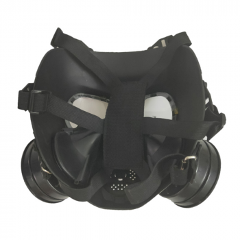 Игровая тактическая маска M04 CS с двойным вентилятором черный-4