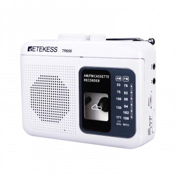 Портативный радиоприемник с кассетным плеером Retekess TR606-6