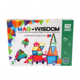 Магнитный конструктор MAG-WISDOM 62 детали (KBM-62)-1